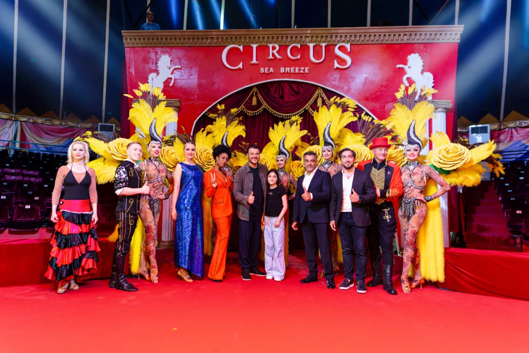 Performers at the opening